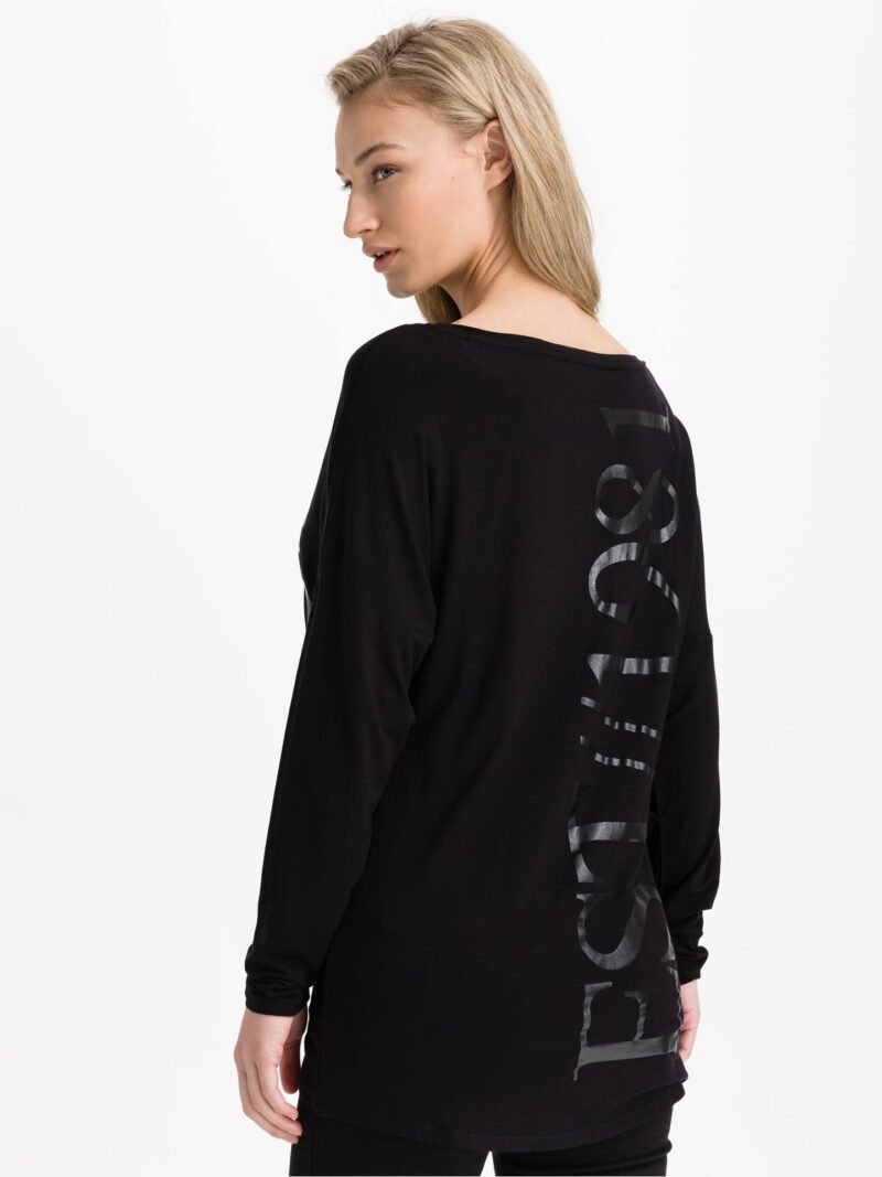 GUESS JEANS dámske tričko s dlhým rukávom | Čierne