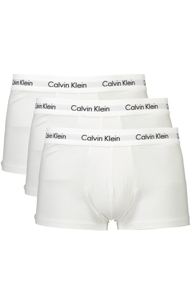 CALVIN KLEIN pánske boxerky 3Pack | Biele