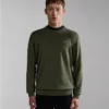Pánsky sveter NAPAPIJRI DROZ CREW | Zelený