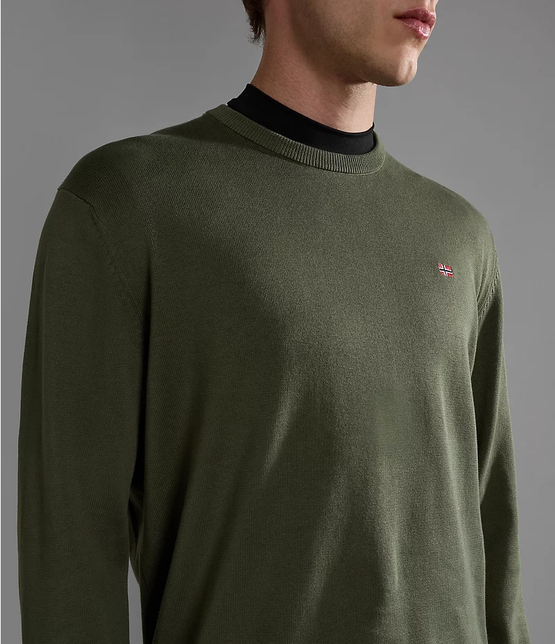 Pánsky sveter NAPAPIJRI DROZ CREW | Zelený